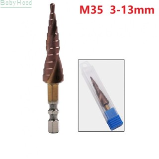 【Big Discounts】Step Drill Bit 1pc 77*47*6.35mm Hex Shank Woodworking Bits 3-13mm Durable#BBHOOD