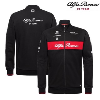 เสื้อแจ็กเก็ต F1 นิ่ม ล่าสุด 2023 + Alfa Romeo F1 Racing 2023 มีซิปเต็มตัว + เสื้อโค้ทแขนยาว แฟชั่นฤดูใบไม้ผลิ สําหรับผู้ชาย และผู้หญิง