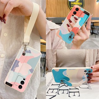 เคสโทรศัพท์มือถือ กันกระแทก พร้อมสายคล้องมือ สีโมแรนดี้ สําหรับ Xiaomi Redmi 12C 11A 10C 10A 9C NOTE 10 10S 11 11S PRO+ 11T 12 9S 9 9T 5 7 6 PRO PLUS 4G 5G GNCWD