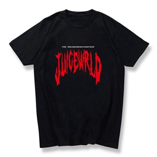 ✑Rapper Juice Wrld t shirt Streetwear Summer Women/Men Casual tee shirt Cotton Short sleeve Hip Hop T-shirt Hot Sale Top