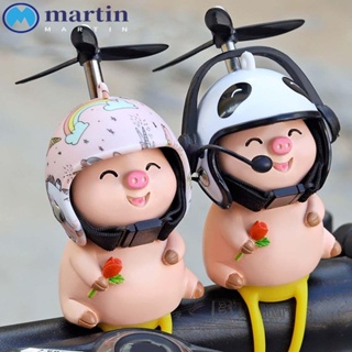 สินค้า Martin หมูน้อยสีชมพู เครื่องประดับน่ารัก จักรยานเสือหมอบ เครื่องประดับจักรยาน หมวกกันน็อค มอเตอร์ หมู เครื่องประดับรถยนต์