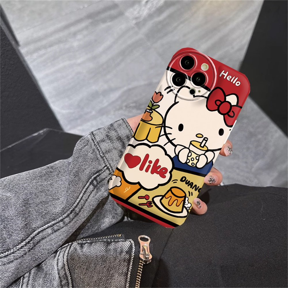 เคสโทรศัพท์มือถือแบบนิ่ม-ลายเฮลโลคิตตีหน้ายิ้ม-3d-สําหรับ-samsung-a14-a04e-a04s-a13-a03-a03s-a12-a21s-a10-a50-a30s-a20-a10s-a52-a11-j6-plus-j7-prime-j7-pro
