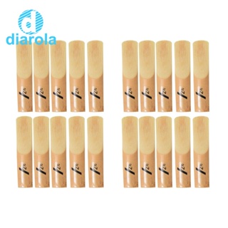 20Pcs Bb Clarinet Reeds Strength 2.5 2-1/2 Reed Bamboo Woodwind Instrument Parts & Accessories