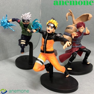 Anemone โมเดลฟิกเกอร์ Pvc อนิเมะนารูโตะ Hatake Kakashi Uzumaki Naruto Shippuden Vibration Stars Uchiha Sasuke 18 ซม.