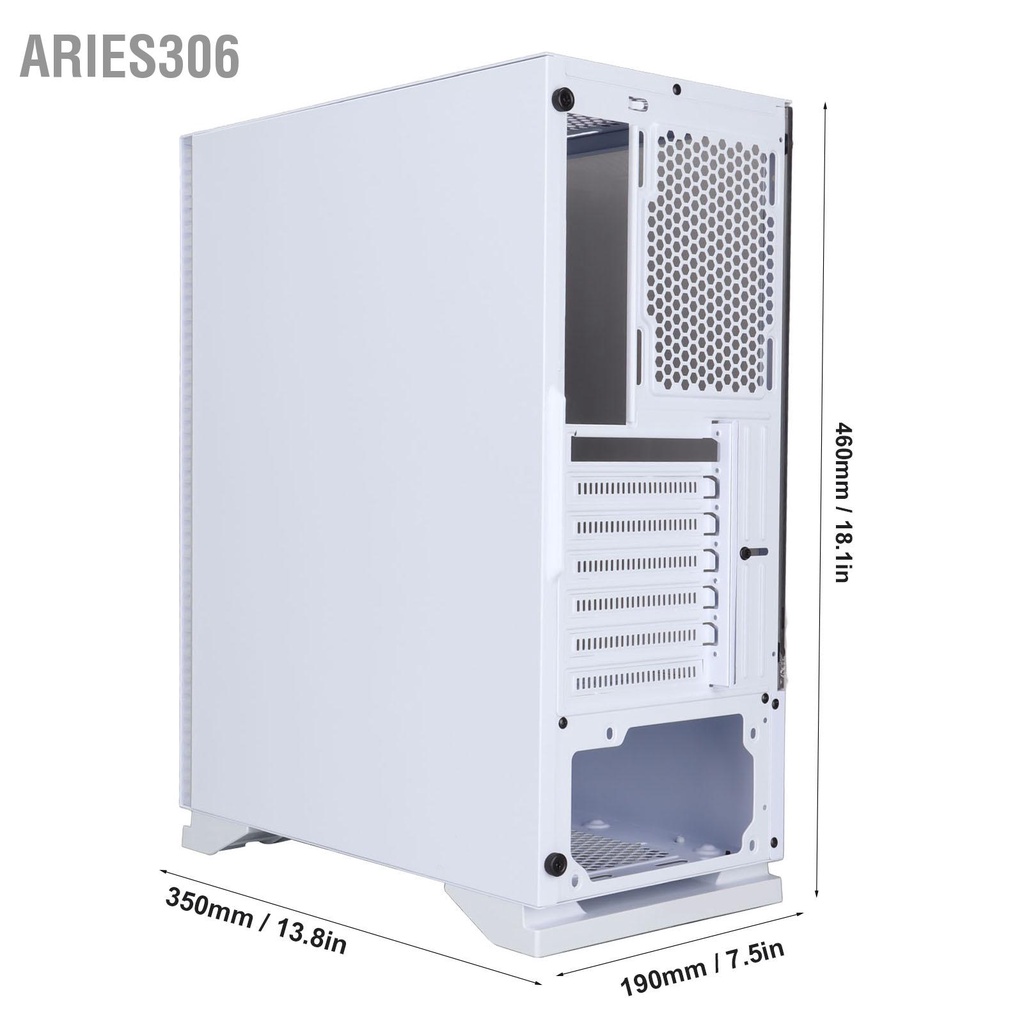 aries306-เคสคอมพิวเตอร์ตั้งโต๊ะ-rgb-แบบใส-7-ช่อง-เข้ากันได้สูง