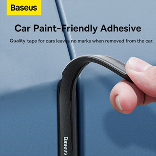 Baseus แถบสติกเกอร์ ป้องกันการชนประตูรถยนต์ สําหรับ Tesla Model 3 Y 6 ชิ้น