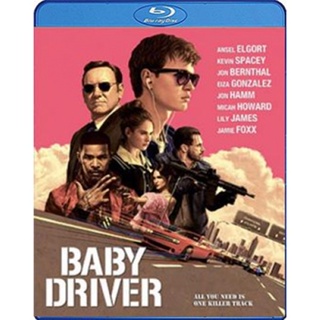 แผ่น Bluray หนังใหม่ Baby Driver (2017) จี้ เบบี้ ปล้น (เสียง Eng/ไทย | ซับ Eng/ ไทย) หนัง บลูเรย์
