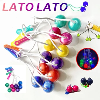✨พร้อมส่ง🎊 ลูกไวรัส Lato Lato ช่วยคลายการบีบอัด ขนาด 4cm 9 สี ลูกลาโต้ลาโต้ ของเล่นเด็ก
