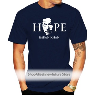 Hope - IMRAN KHAN เสื้อยืดคอกลม ผ้าฝ้าย 100% พิมพ์ลาย PAKISTAN ELECTION KIDS สีดํา แฟชั่นสําหรับผู้ชาย 2021