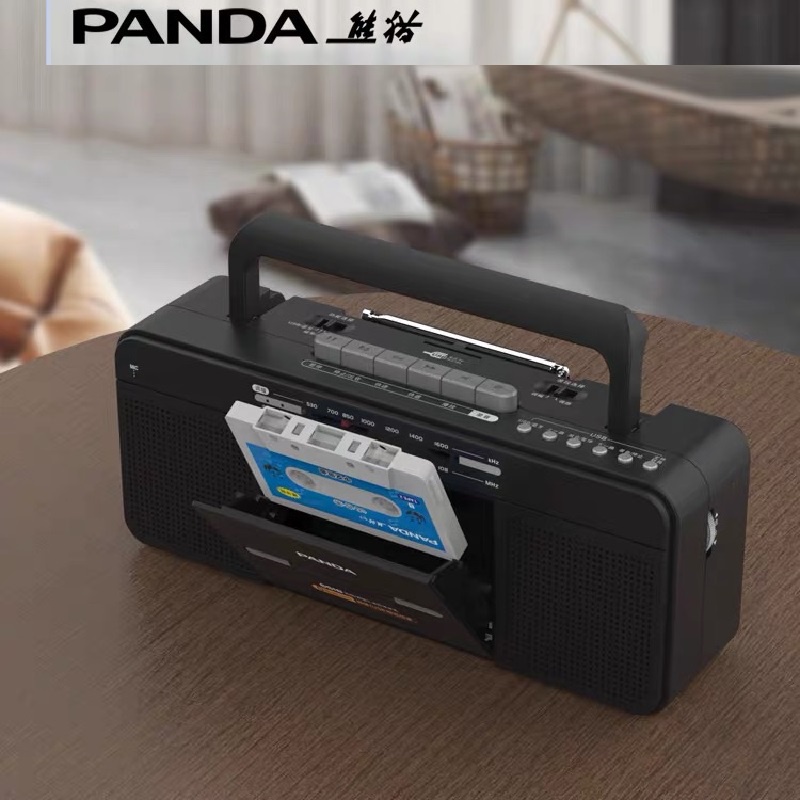 panda-6518-เครื่องบันทึกเทป-วิทยุ-fm-am-mp3-แบบพกพา