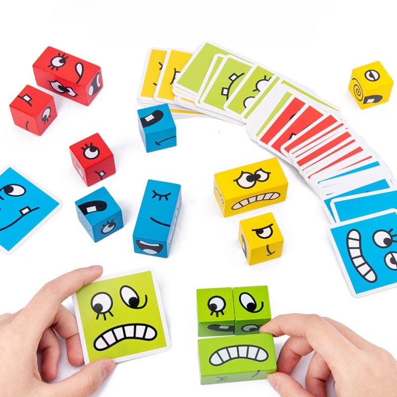cod-ลูกบาศก์รูบิกที่เปลี่ยนใบหน้า-ของเล่นเด็ก-เกมสมอง-ตัวต่อ-เกมบนโต๊ะ-face-changing-rubiks-cube-เกมปริศนา
