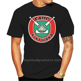 เสื้อยืดผ้าฝ้ายพิมพ์ลายTee เสื้อวันพีช ใหม่ เสื้อยืด แบบนิ่ม พิมพ์ลาย BunkD Camp Kikiwaka สําหรับผู้ใหญ่ Apcgma25Idblec