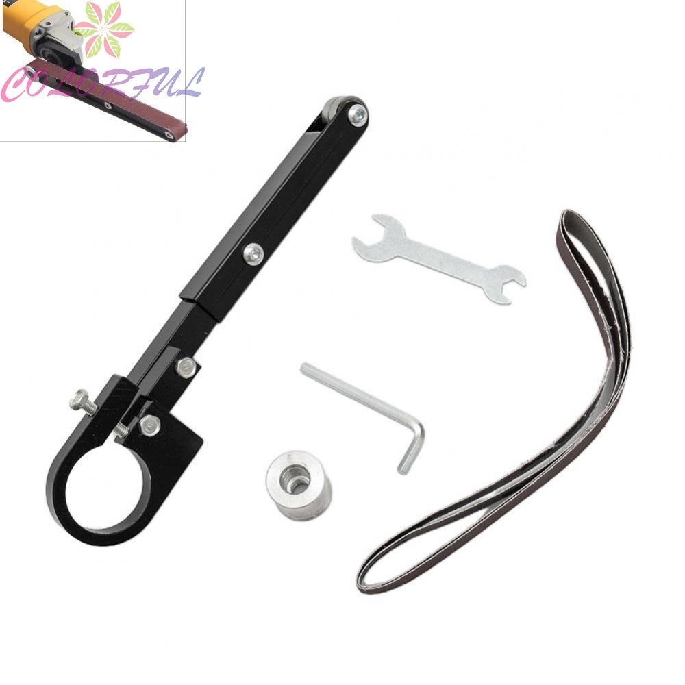 【COLORFUL】Angle Grinder Belt Sander Conversion Tool Elastic Spring ...