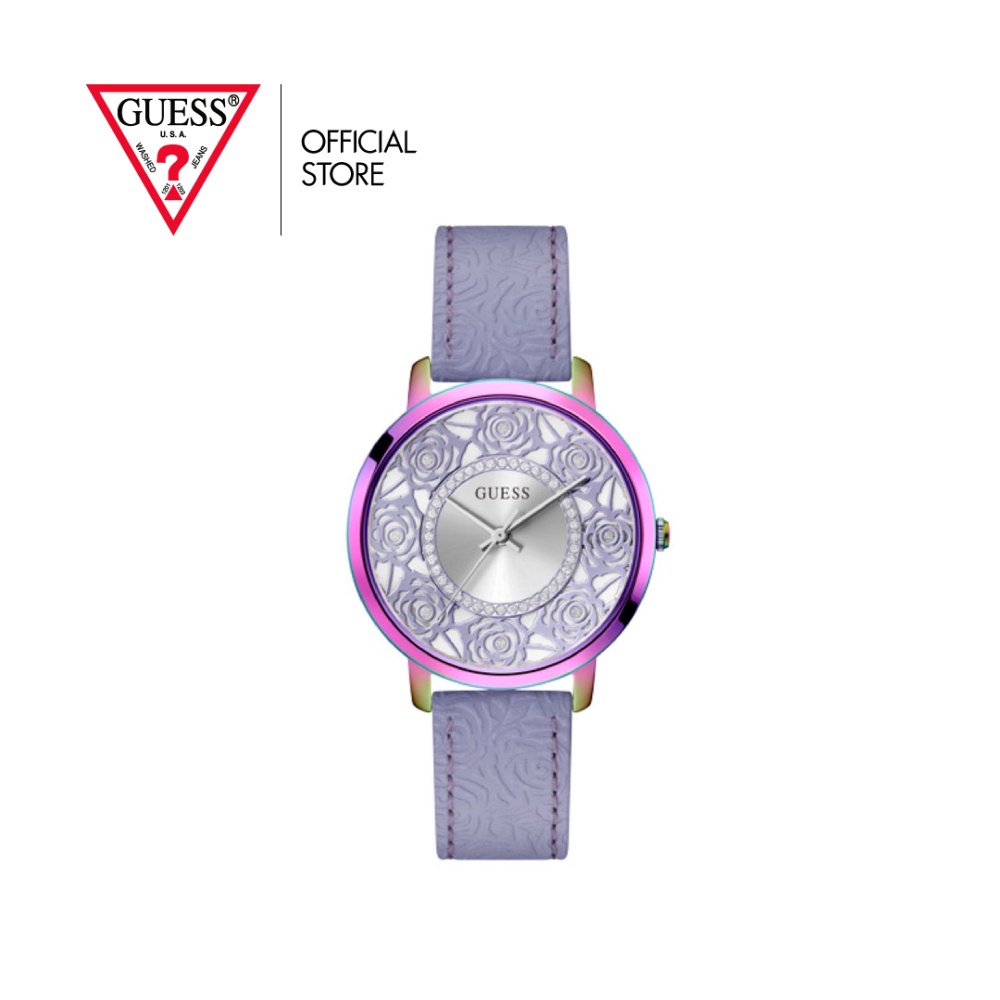 ภาพหน้าปกสินค้าGUESS นาฬิกาข้อมือ รุ่น DAHLIA GW0529L4 สีม่วง นาฬิกา นาฬิกาข้อมือ นาฬิกาผู้หญิง จากร้าน guess_thailand บน Shopee