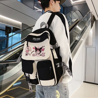กระเป๋าเป้สะพายหลัง ลายการ์ตูน Kulomi Sanrio น่ารัก เกรด 3-6 สําหรับเด็กผู้หญิง