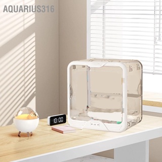 Aquarius316 กล่องแสดงหุ่น กล่องเก็บหุ่นอะคริลิกกันฝุ่นแบบใสวางซ้อนกันได้สำหรับบ้าน