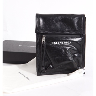 พรี​ ราคา3800 Balenciaga หนังแท้ กระเป๋าสะพายข้าง กระเป๋าสะพาย19*14.5*5cm