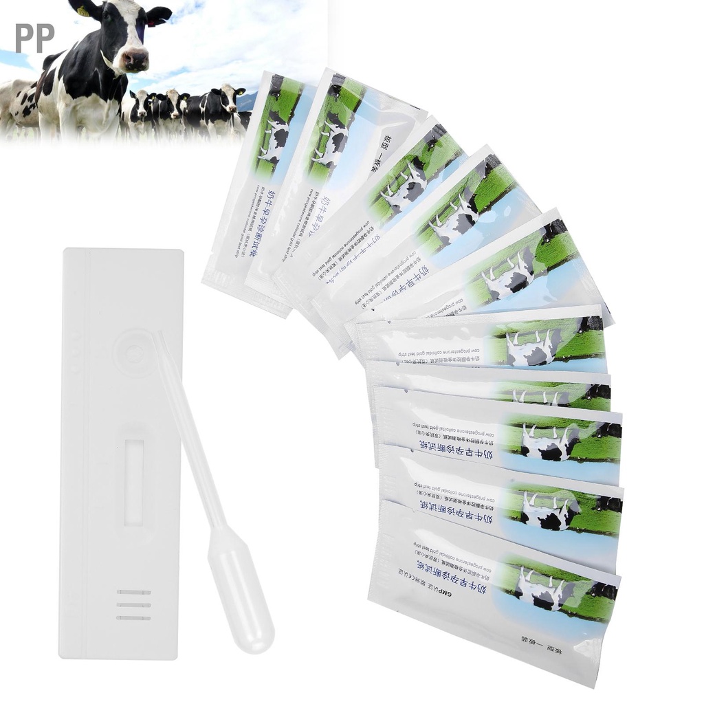 pp-กระดาษทดสอบการตั้งครรภ์วัว-10-ชิ้นปศุสัตว์ทิ้งเครื่องมือทดสอบการตรวจจับการตั้งครรภ์ก่อนกำหนด