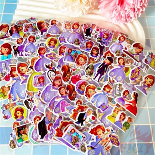❣️สติกเกอร์ Sofia the First Series 01 DIY สําหรับติดตกแต่ง 12 แผ่น ต่อชุด❣️สติกเกอร์ PVC ลายการ์ตูน 3D กันน้ํา สําหรับติดตกแต่งของเล่น