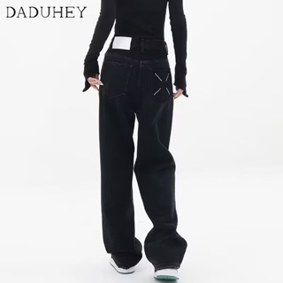 DaDuHey🎈 New American Style Ins High Street Loose Casual Pants Niche High Waist Wide Leg Pants Plus Size Pants