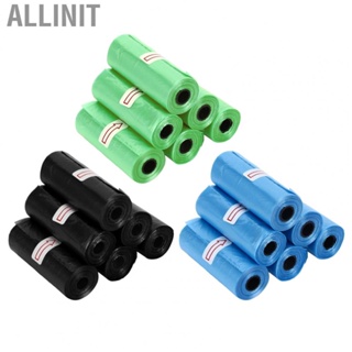 Allinit 6 Rolls Pet Waste Bags Proof Thick And Strong Portable Dog Poop GD Hmo