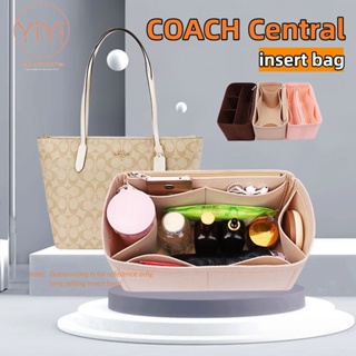 [YiYi] กระเป๋าจัดระเบียบ สําหรับใส่เครื่องสําอาง COACH Central Tote