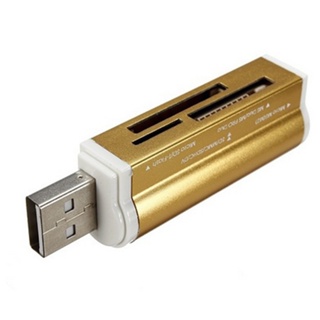 Rich2.br เครื่องอ่านการ์ดหน่วยความจํา USB 20 Micro SD TF MMC SDHC MS ความเร็วสูง อเนกประสงค์