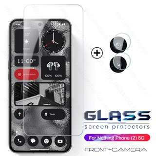 2To1 Camera Lens Screen Protector Tempered Glass Film For Nothing Phone (2) Protective Glass Nothingphone 2 No Thing Phone(2) 5G