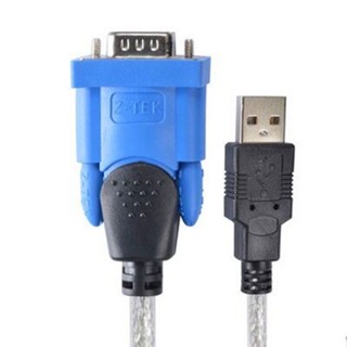 สายเคเบิลแปลง PLC USB เป็น RS232 Serial Port Z-TEK USB-232 เกรดอุตสาหกรรม