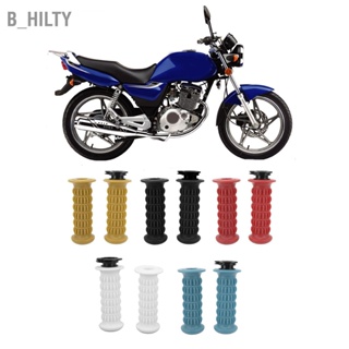 B_HILTY 1 คู่ 22mm รถจักรยานยนต์ Handlebar Universal Soft Grip Throttle Handle Fit สำหรับสกู๊ตเตอร์ GY6 50cc 80cc 125c 150cc