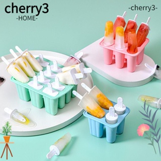 Cherry3 แม่พิมพ์ซิลิโคน 6 ช่อง 12 ช่อง ใช้ซ้ําได้ ปลดง่าย ไร้ BPA สําหรับทําไอศกรีม ไอศกรีม