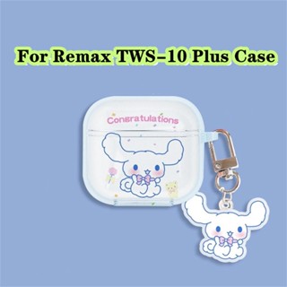 【ส่วนลด】เคสหูฟัง แบบนิ่ม ลายการ์ตูนน่ารัก สําหรับ Remax TWS-10 Plus Remax TWS-10 Plus