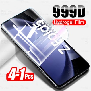 ฟิล์มไฮโดรเจลกันรอยหน้าจอ 999D ทรงโค้ง สําหรับ Samsung Galaxy Z Fold5 5G Samsang Galaxi ZFold5 Fold 5 ZFold 5 1-4 ชิ้น