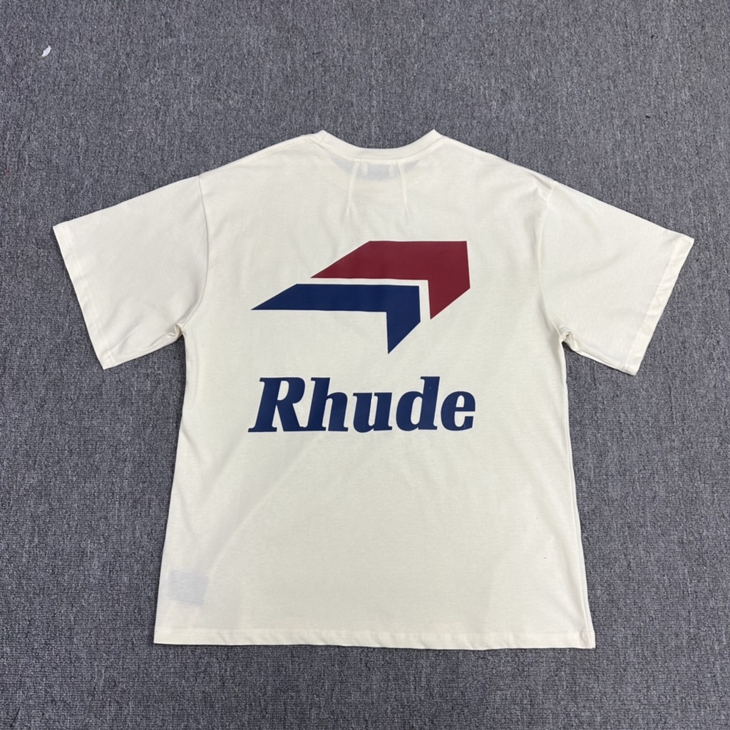 จํานวนจํากัด-เสื้อยืดคอกลม-ผ้าฝ้าย-ทรงหลวม-ลาย-rhud-e-สําหรับเด็กผู้ชาย