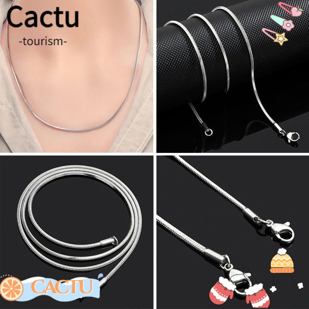 cactu-สร้อยคอสแตนเลส-เท่-ผู้หญิง-ผู้ชาย-สีเงิน-คําพูดฮิปฮอป