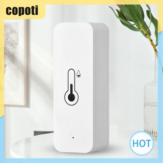 Copoti เครื่องวัดอุณหภูมิ และความชื้น แบบไร้สาย WiFi อุณหภูมิสูง และต่ํา เรียลไทม์ สําหรับบ้าน