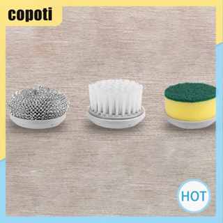 Copoti แปรงทําความสะอาดไฟฟ้า ไร้สาย หมุนได้ 360 องศา อุปกรณ์เสริม สําหรับบ้าน