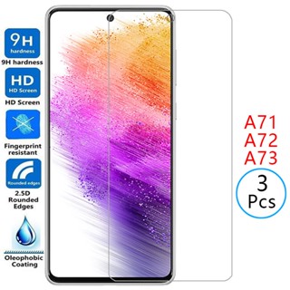 ฟิล์มกระจกนิรภัยกันรอยหน้าจอ สําหรับ Samsung A71 A72 A73 5G Galaxy a 71 72 73 71A 72A 73A