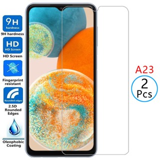 ฟิล์มกระจกนิรภัยกันรอยหน้าจอ สําหรับ samsung a23 4g 5g galaxy a 23 23a samsun samsumg sansung a23