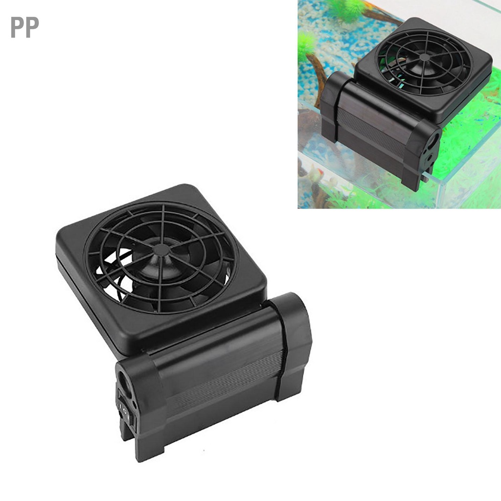 pp-ตู้ปลาระบบพัดลมระบายความร้อน-mini-ปรับความเร็วลม-aquarium-water-cooling-fan-สำหรับ-chillers