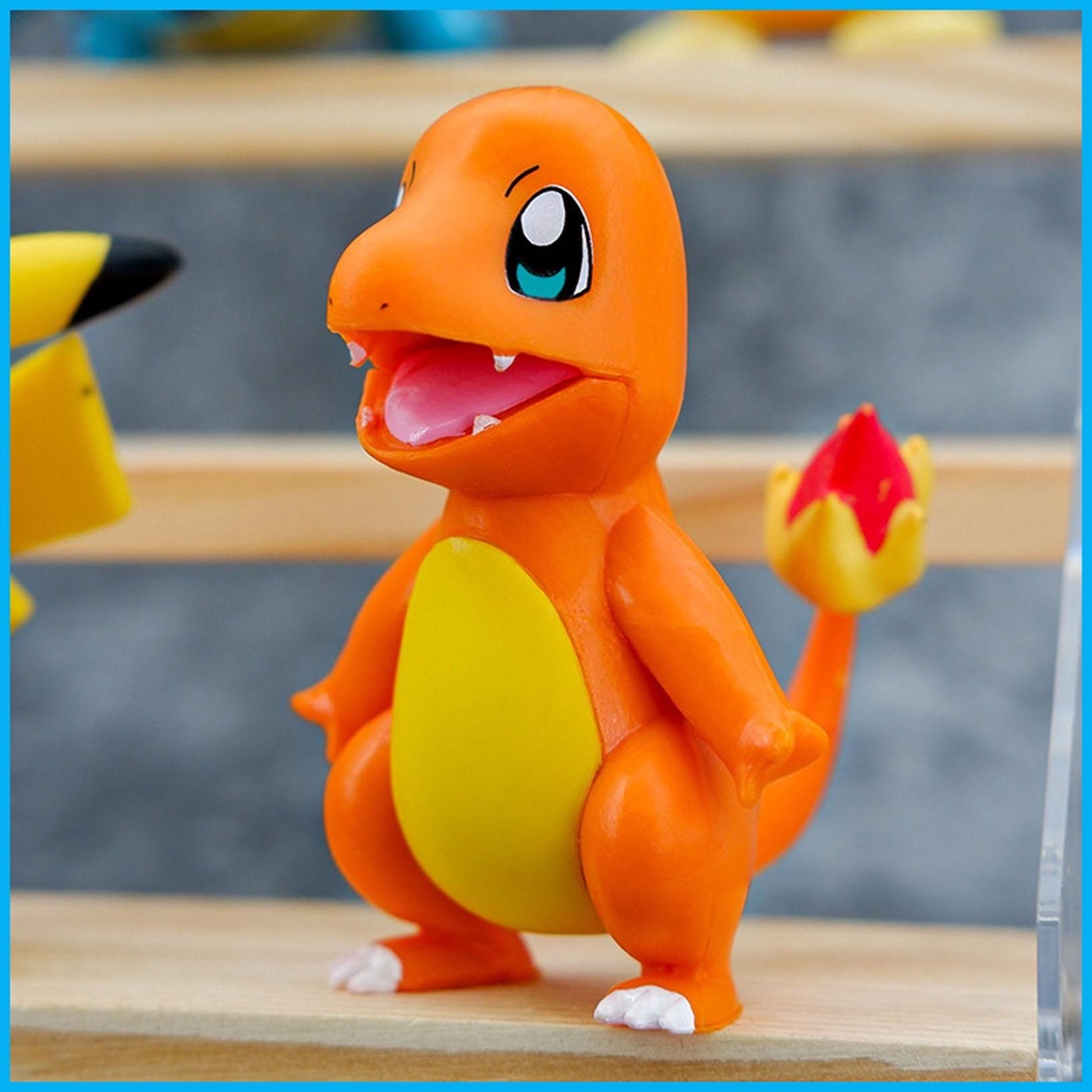 โมเดลฟิกเกอร์-pokemonpikachu-charmander-psyduck-squirtle-jigglypuff-6-แบบ-ของเล่นสําหรับเด็ก