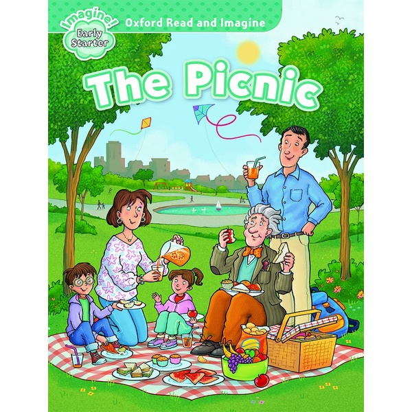 bundanjai-หนังสือเรียนภาษาอังกฤษ-oxford-oxford-read-and-imagine-early-starter-the-picnic-p