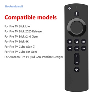 [ElectronicMall01.th] ใหม่ รีโมตคอนโทรล L5B83H แบบเปลี่ยน สําหรับทีวี amazon Fire Stick 4K Fire TV Stick พร้อมรีโมตควบคุมด้วยเสียง Alexa