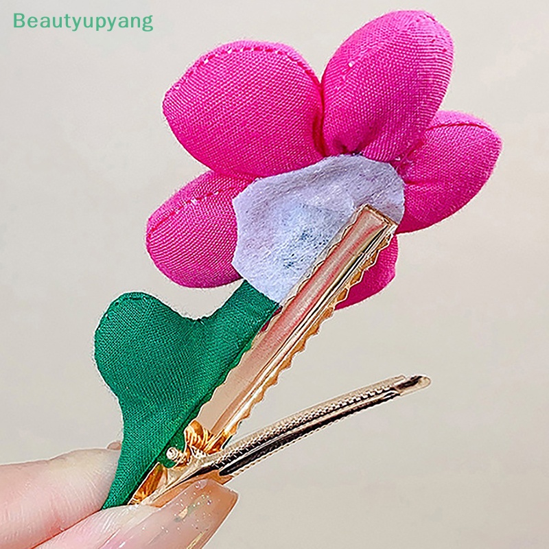 beautyupyang-กิ๊บติดผม-ลายดอกไม้น่ารัก-สไตล์เกาหลี-สีแคนดี้-หวานแหวว-เครื่องประดับผม-สําหรับเด็กผู้หญิง