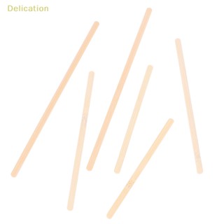 [Delication] ใหม่ล่าสุด ไม้คนเครื่องดื่มร้อน เย็น วัสดุไม้ไผ่ สําหรับชงกาแฟ ชา 100 ชิ้น