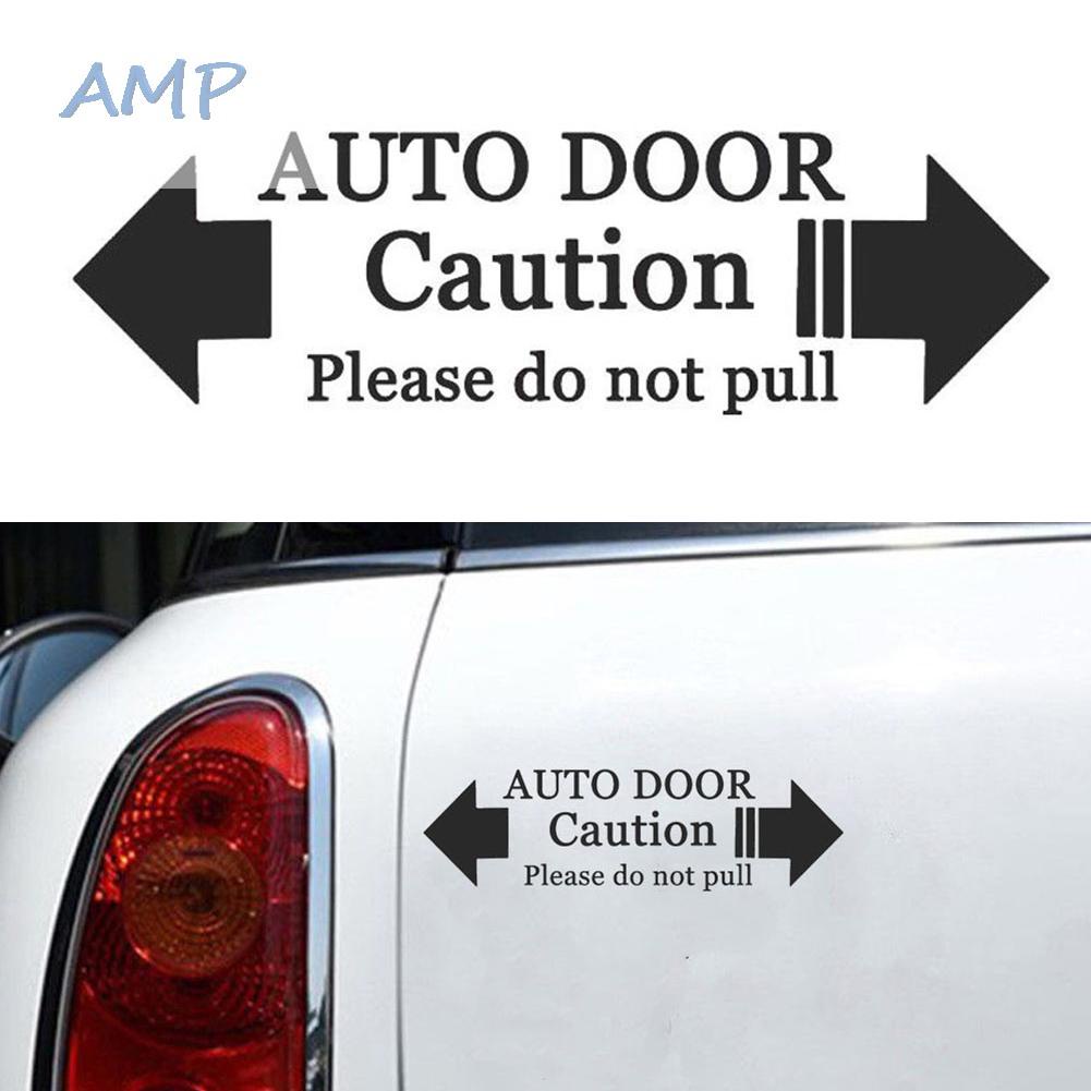 new-8-automatic-door-hint-caution-please-do-not-pull-decal-car-sticker-waterproof