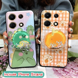 Back Cover Cartoon Phone Case For infinix Note30 VIP/X6710 TPU Silicone Waterproof Durable drift sand Fashion Design