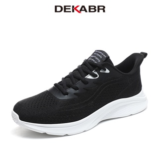 Dekabr Brand ใหม่ รองเท้าผ้าใบลําลอง พื้นนิ่ม ผ้าตาข่าย ระบายอากาศ สําหรับผู้ชาย เหมาะกับการเดินกลางแจ้ง ไซซ์ 39-47 2023