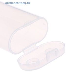 Alittlese กล่องพลาสติกใส กันน้ํา เพื่อความปลอดภัย สําหรับ 2 ส่วน 18650
 Th