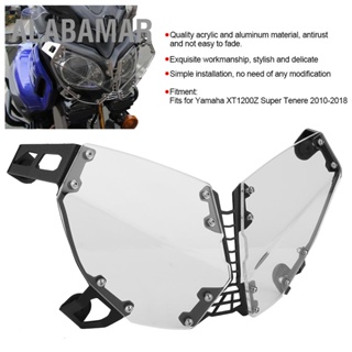 ALABAMAR ตัวป้องกันไฟหน้ารถจักรยานยนต์แบบใสเหมาะสำหรับ Yamaha XT1200Z Super Tenere 10-18